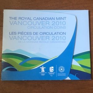 Royal Canadian Mint Vancouver 2010 Olympic Coin Collection